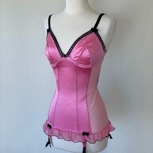Y2K Barbie Pink “Victoria’s Secret” Bustier